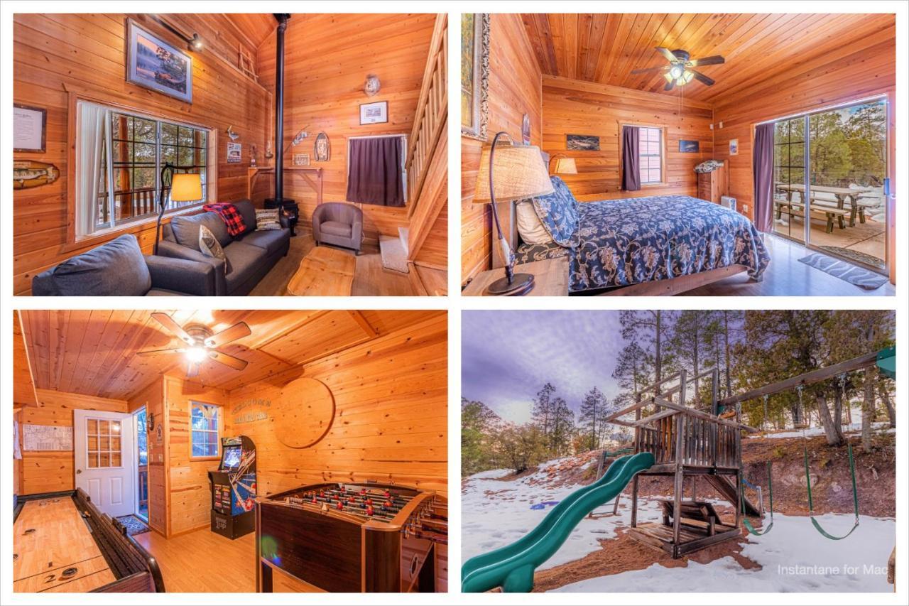 Cabin #4 The Wolves Den - Pet Friendly- Sleeps 6 - Playground & Game Room Пейсон Экстерьер фото